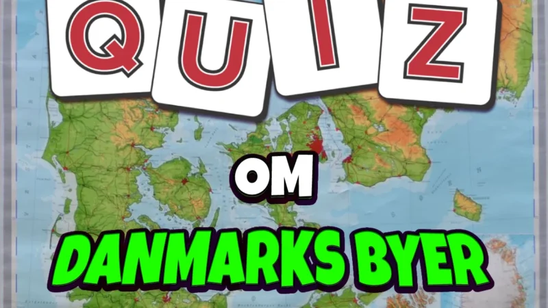 Quiz om Danmarks største byer