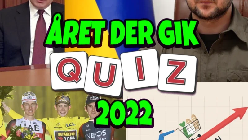 Quiz: Året der gik 2022