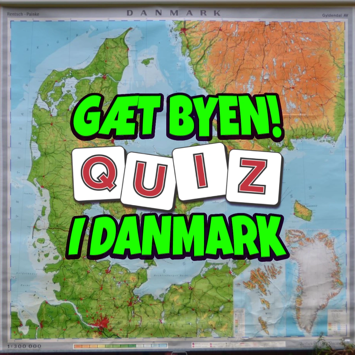 Quiz: Gæt Byen i Danmark