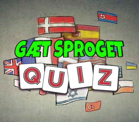 Quiz: Gæt Sproget